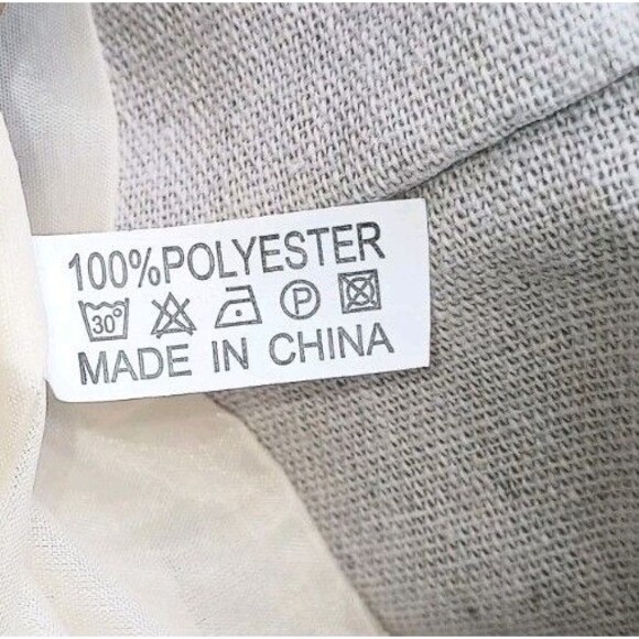 Embroidered Floral Shoulder Bag Zippered Rope Handle Boho Cottagecore Pocketbook - Picture 6 of 7